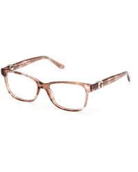 Guess - Gu50227 059 Optical Frames Acetate Squared Normal - Lyst