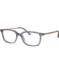 Giorgio Armani - Ar7183 5567 Optical Frames Acetate Squared Normal - Lyst