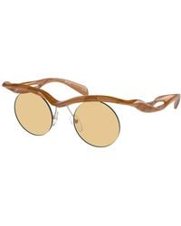 Prada - Pr A24S 13S80E Sunglasses Injected Round Normal - Lyst