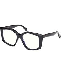 Max Mara - Mm5162-B 001 Optical Frames Acetate Geometric Normal - Lyst