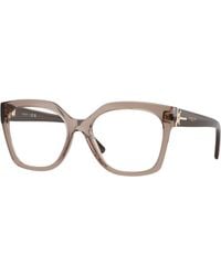 Vogue Eyewear - Vo5691 2940 Optical Frames Nylon Transparent Squared Normal - Lyst