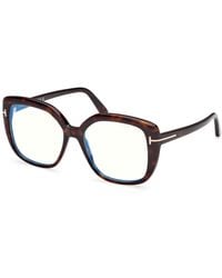 Tom Ford - Ft6043-B 052 Optical Frames Acetate Squared Normal - Lyst
