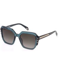 Police - Splr23E Superstar 3 03Ge Sunglasses Acetate Geometric Normal Shaded - Lyst