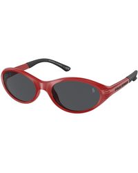 Polo Ralph Lauren - Ph4197U 609187 Sunglasses Injected Round Normal - Lyst