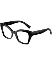 Dolce & Gabbana - Dg3386 501 Optical Frames Acetate Transparent Butterfly Normal - Lyst