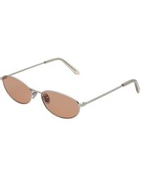 Retrosuperfuture - L6D Uovo Nebbia Rosa Sunglasses Metal Geometric Normal - Lyst