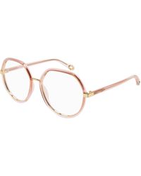 Chloé - Ch0131O 001 Optical Frames Bio-Inject Round - Lyst