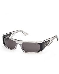 Gcds - Gd0073 20A Sunglasses Acetate Smoke Squared Normal - Lyst