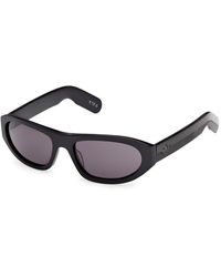adidas - Or0139 01A Sunglasses Acetate Smoke Round Normal - Lyst