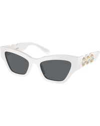 Swarovski - Sk6021 105087 Sunglasses Acetate Geometric Normal - Lyst