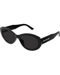 Balenciaga - Bb0446S 001 Sunglasses Acetate Round - Lyst