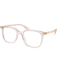 Ralph Lauren - Ra7147 6043 Optical Frames Acetate Transparent Squared Normal - Lyst