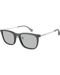 Emporio Armani - Ea4275D 502987 Sunglasses Acetate Squared Normal - Lyst
