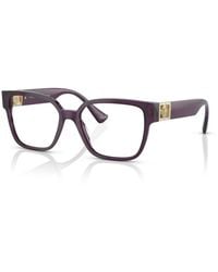 Versace - Ve3329B 5384 Optical Frames Acetate Squared Normal - Lyst