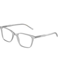 Dolce & Gabbana - Dg3365 3421 Optical Frames Acetate Transparent Squared Normal - Lyst