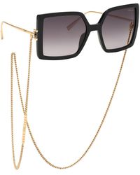 Chopard - Ikch334 0Blk Sunglasses Acetate Squared Normal Shaded - Lyst