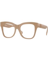 Burberry - Be2388 3990 Optical Frames Acetate Transparent Squared Normal - Lyst