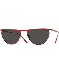Oliver Peoples - Ov1342S 1984C 553487 Sunglasses Metal Geometric Normal - Lyst