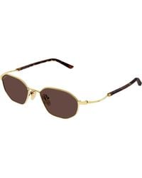 Gucci - Gg2257S 002 Sunglasses Metal Geometric - Lyst