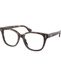 Ralph Lauren - Ra7196U 5003 Optical Frames Acetate Transparent Squared Normal - Lyst