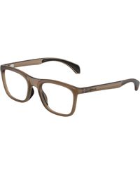 Moncler - Me3005U 5012 Optical Frames Injected Transparent Squared Normal - Lyst