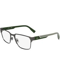 Lacoste - L2306 035 Optical Frames Metal Squared Normal - Lyst
