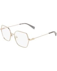 Liu Jo - Lj2182 712 Optical Frames Metal Squared Normal - Lyst