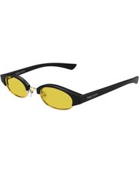 McQueen - Am0534S 003 Sunglasses Acetate Round - Lyst