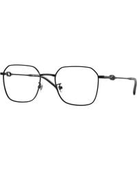 DIESEL - Dl5012D 1002 Optical Frames Metal Transparent Squared Normal - Lyst