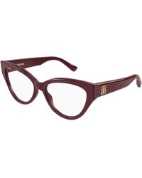 Balenciaga - Bb0482O 003 Optical Frames Acetate Transparent Cat Eye - Lyst