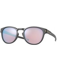 Oakley - Oo9265 Latch 926557 Sunglasses Plastic Light Round Prizm - Lyst