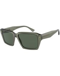 Emporio Armani - Ea4186 536271 Sunglasses Acetate Squared Normal - Lyst