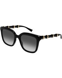 Gucci - Gg2058S 001 Sunglasses Injected Squared - Lyst