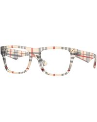 Burberry - Be2411 4122 Optical Frames Acetate Squared Normal - Lyst
