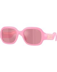 DIESEL - Dl3023U 20559L Sunglasses Injected Pillow Mirror - Lyst