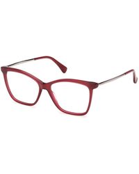 Max Mara - Mm5235 069 Optical Frames Acetate Round Normal - Lyst