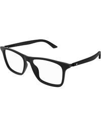 Montblanc - Mb0359O 006 Optical Frames Acetate Transparent Squared - Lyst