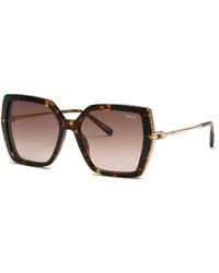 Chopard - Sch404S 04Bl Sunglasses Acetate Squared Anti-Glare Nuanced - Lyst