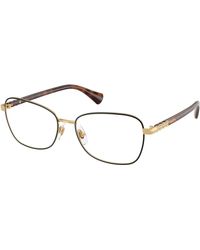Ralph Lauren - Ra6062 9443 Optical Frames Metal Squared Normal - Lyst