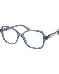Swarovski - Sk2063 1102 Optical Frames Acetate Transparent Squared Normal - Lyst