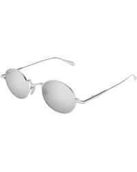 Chloé - Ch0414S 002 Sunglasses Metal Round Mirrored - Lyst