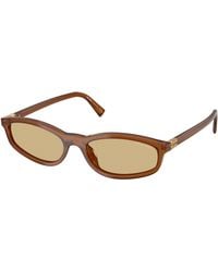Miu Miu - Mu A06S 22I10R Sunglasses Acetate Geometric Normal - Lyst