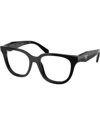 Prada - Pr C11V 16K1O1 Optical Frames Acetate Butterfly Normal - Lyst
