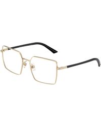 Jimmy Choo - Jc2022 3002 Optical Frames Metal Transparent Squared Normal - Lyst
