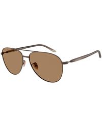 Giorgio Armani - Ar6162 3006M4 Sunglasses Steel Pilot Photochromatic - Lyst
