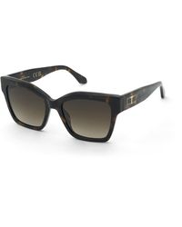 Twinset - Stw141 04Bl Sunglasses Acetate Squared Normal Nuanced - Lyst