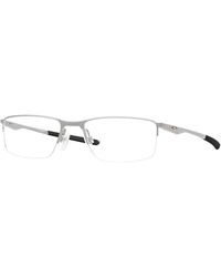 Oakley - Ox3218 Socket 5.5 321817 Optical Frames Metal Squared Normal - Lyst