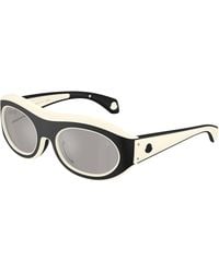 Moncler - Me8015U Ramillon 50026G Sunglasses Injected Round Normal - Lyst