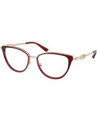 Michael Kors - Mk3103 Hilton Head 3949 Optical Frames Metal Transparent Cat Eye Normal - Lyst