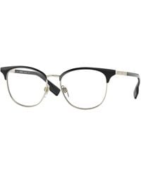 Burberry - Be1355 Sophia 1109 Optical Frames Metal Squared Normal - Lyst